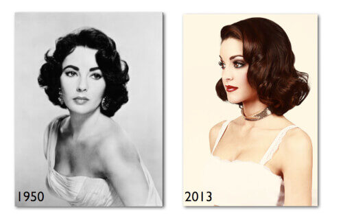 40+ Retro Hairstyles That Are Surprisingly Easy to Recreate Elizabeth Taylor's Vintage Soft Curls