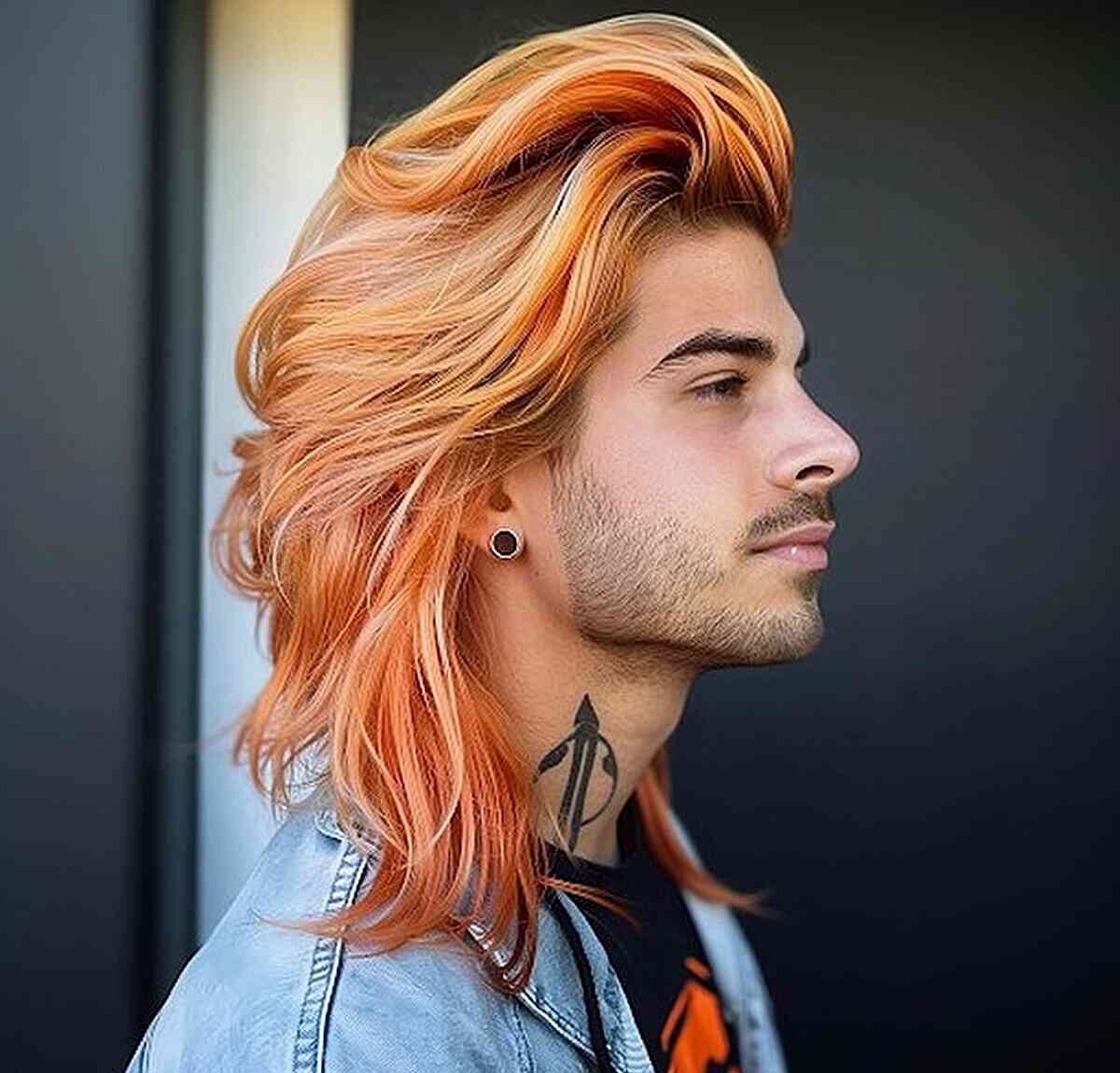 Orange and Peach Color Melt