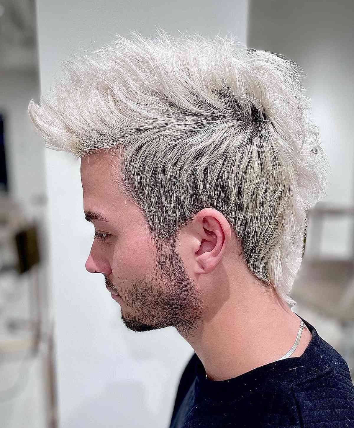 Platinum Mohawk for Men