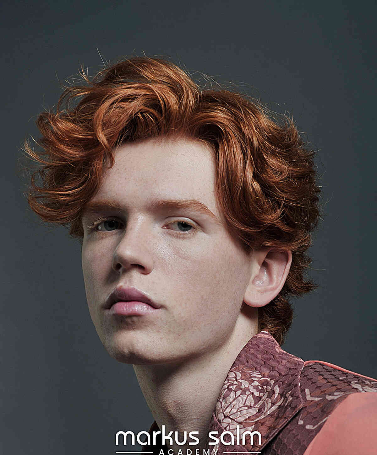 Copper Brown Hair Color for Men