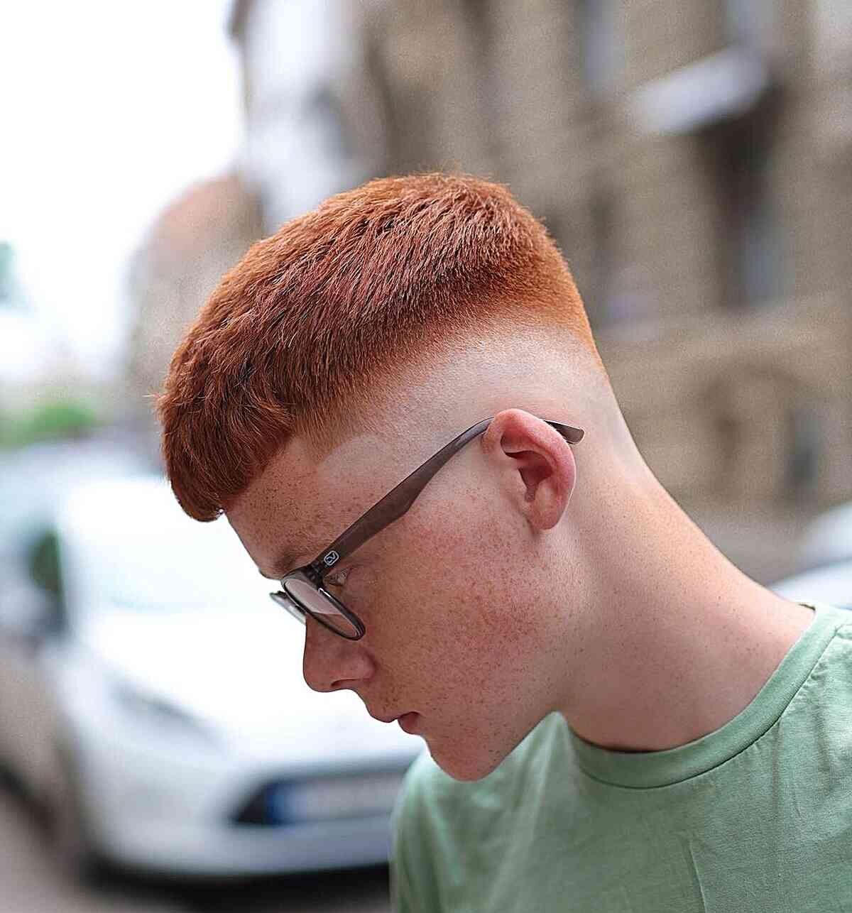 Natural RedHeaded Hair Color for Men