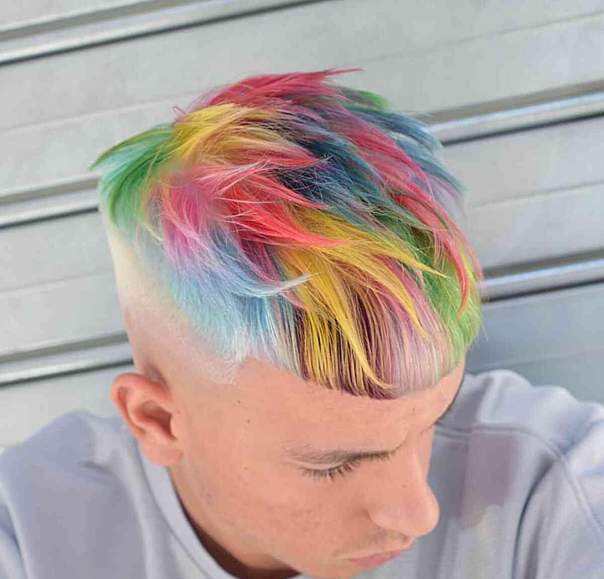 Multi-Color for Medium to Long Hair on Top