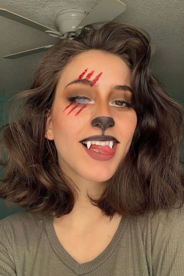 19 Damn Easy Halloween Makeup Ideas for People Who Forgot to Plan a Costume