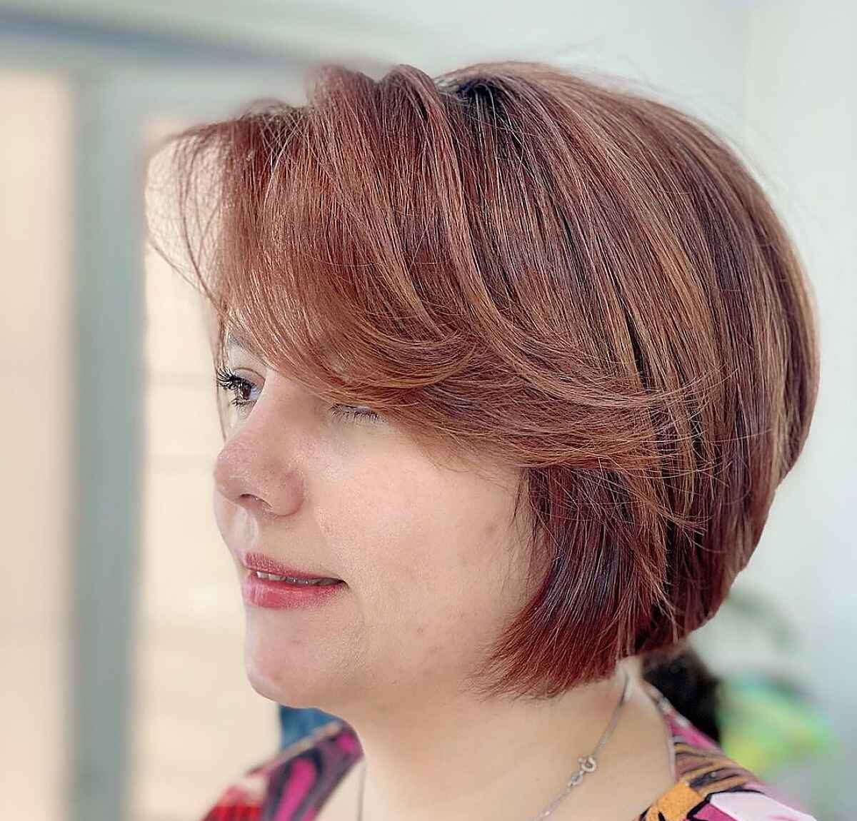 29 Short Hair Ideas with Side Bangs That Look Instantly Stylish Short Hair with Side-Swept Bangs
