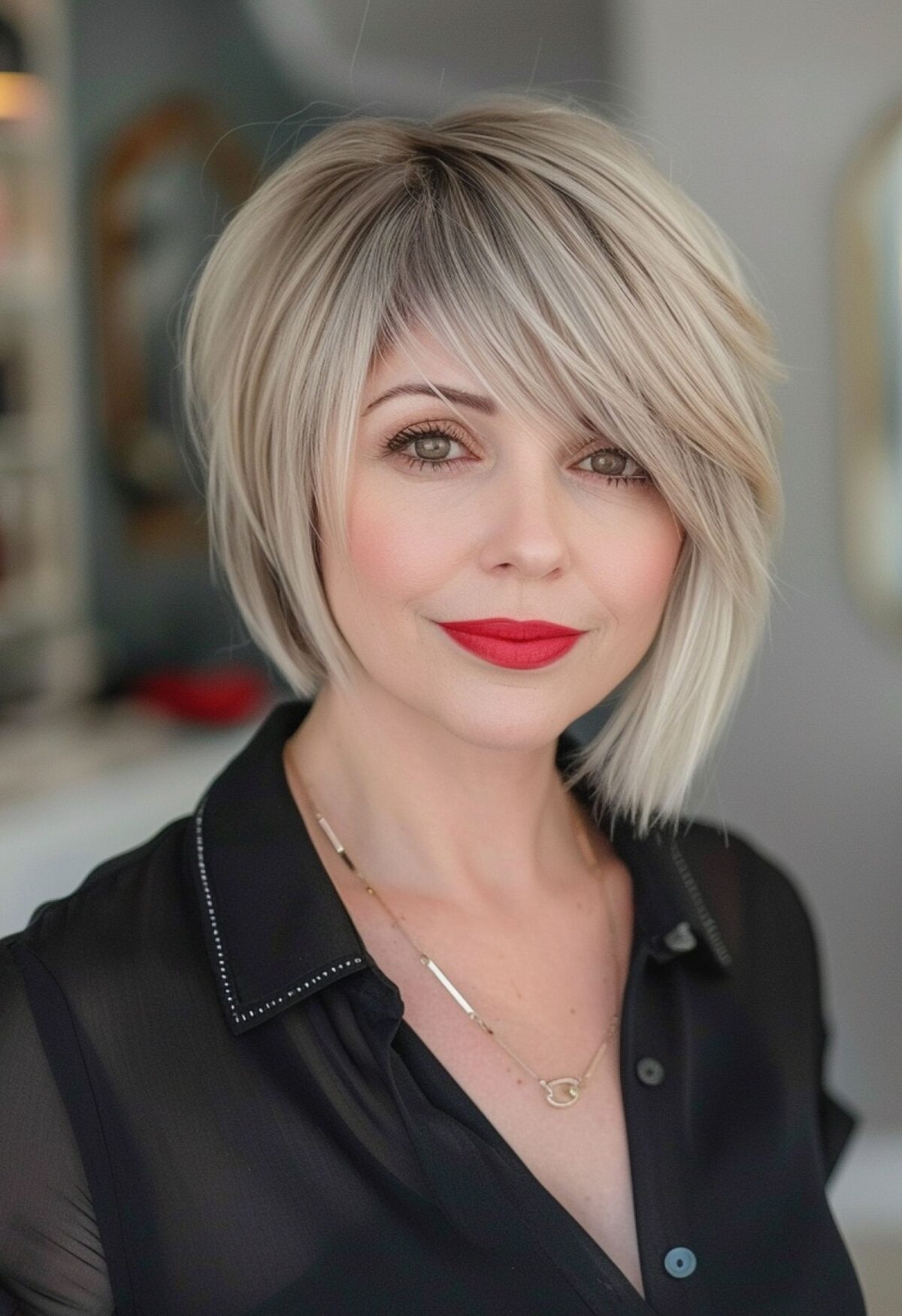 29 Short Hair Ideas with Side Bangs That Look Instantly Stylish Side Bangs for Short, Straight Hair