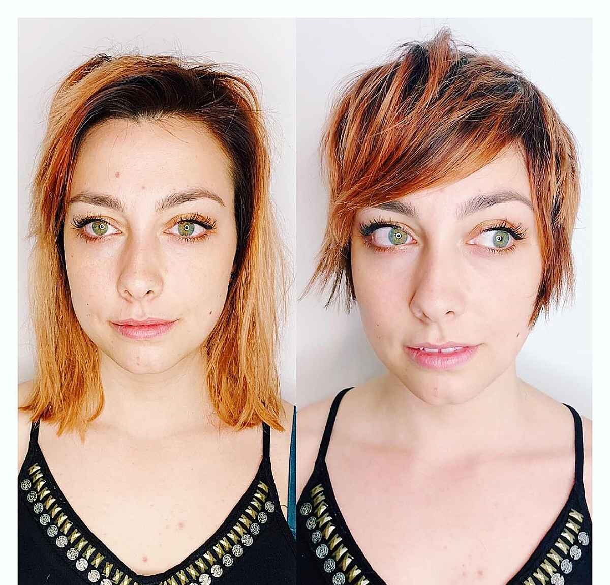 29 Short Hair Ideas with Side Bangs That Look Instantly Stylish Short Hair with Side Bangs