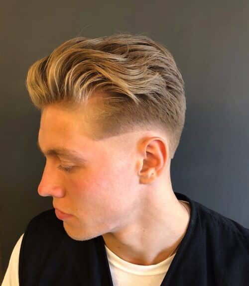 Short Hair with Long Front Strands on Top