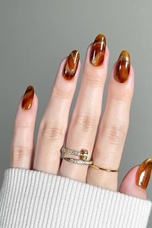 24 Cutest Fall Nail Designs That Make Sweater Weather Feel Even Better