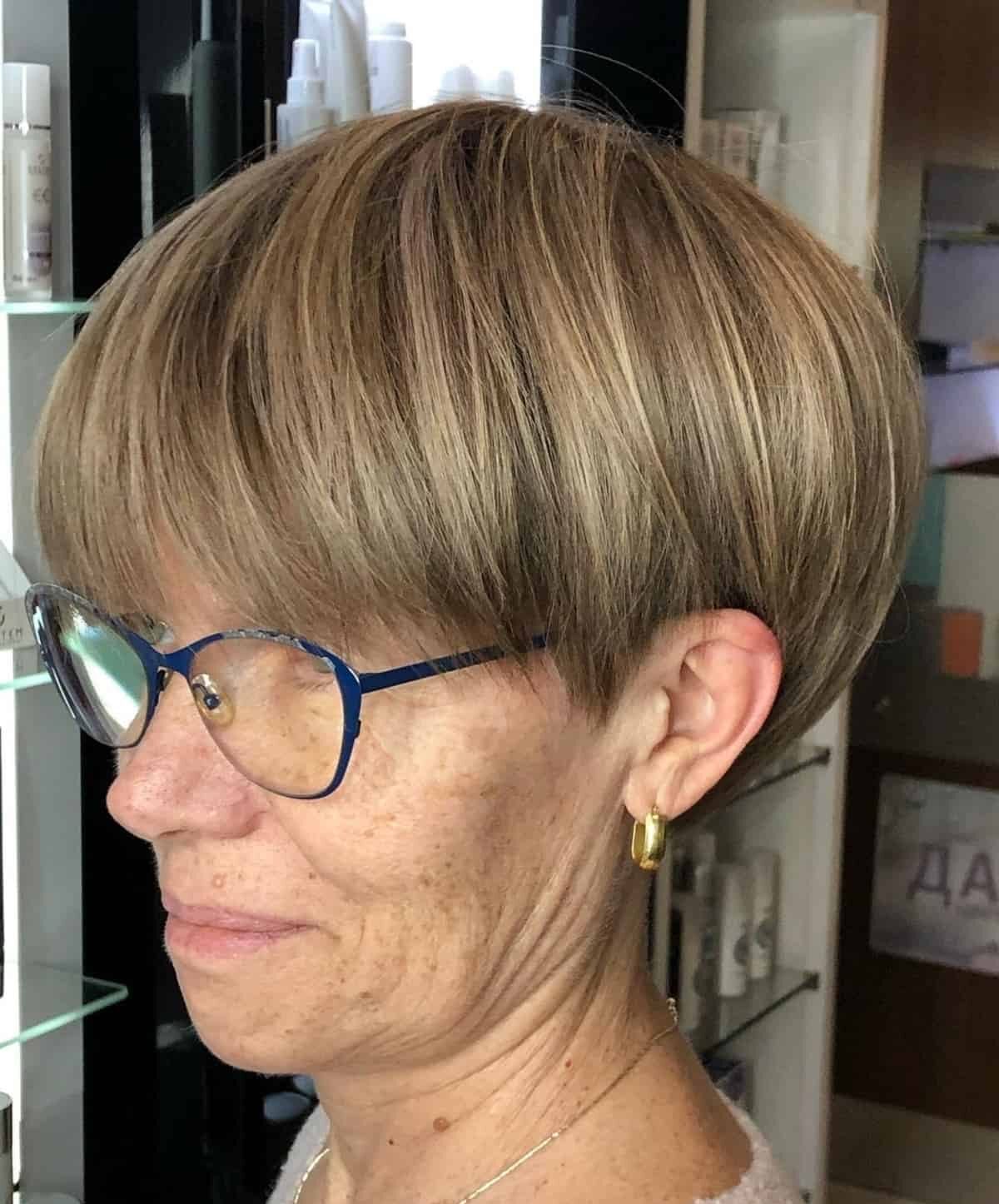 Younger Pixie Bob for 70-Year-Olds with Glasses