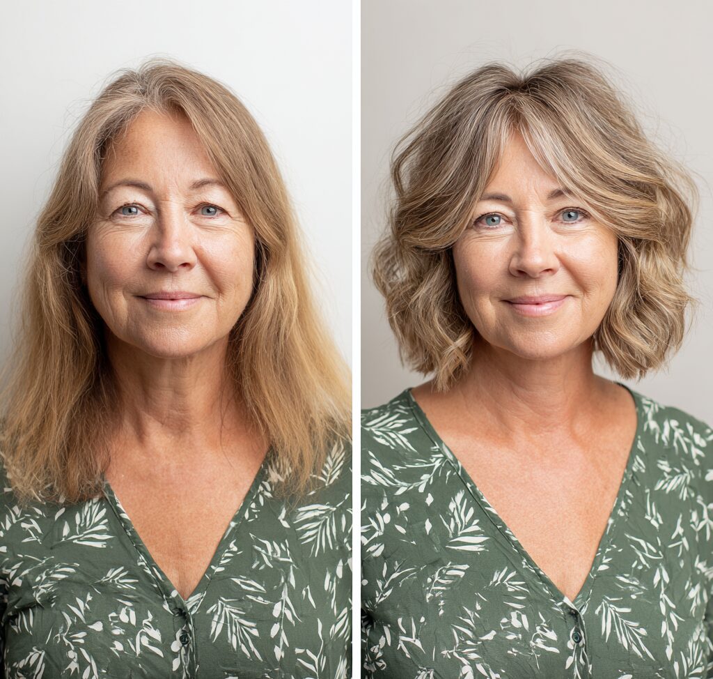 Chic Soft Shag Bob for Effortless Volume