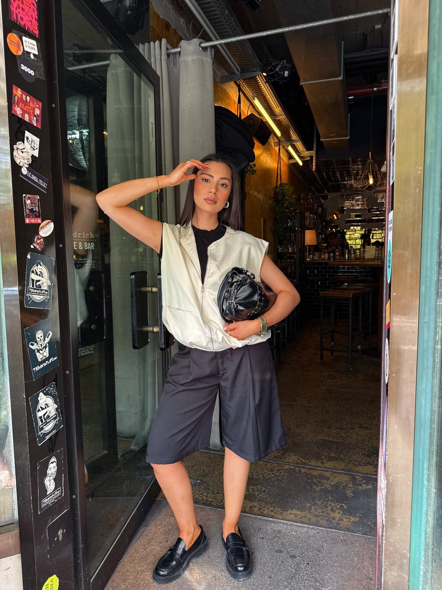 Modern Utility Vest And Culotte Outfit