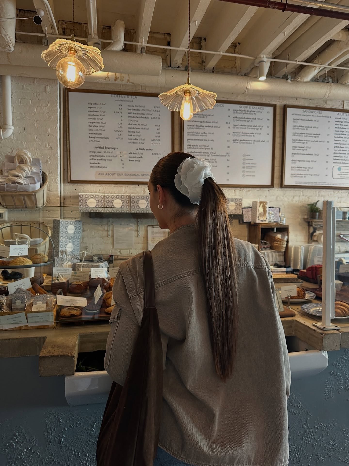 Sleek High Ponytail With Statement Scrunchie