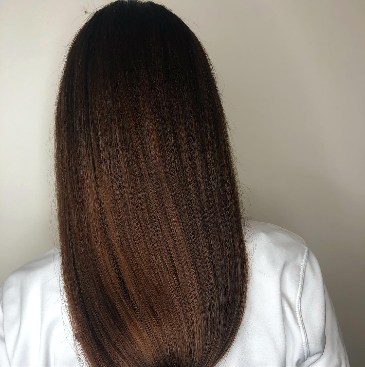 Rich Chocolate Brown With Subtle Auburn Undertones