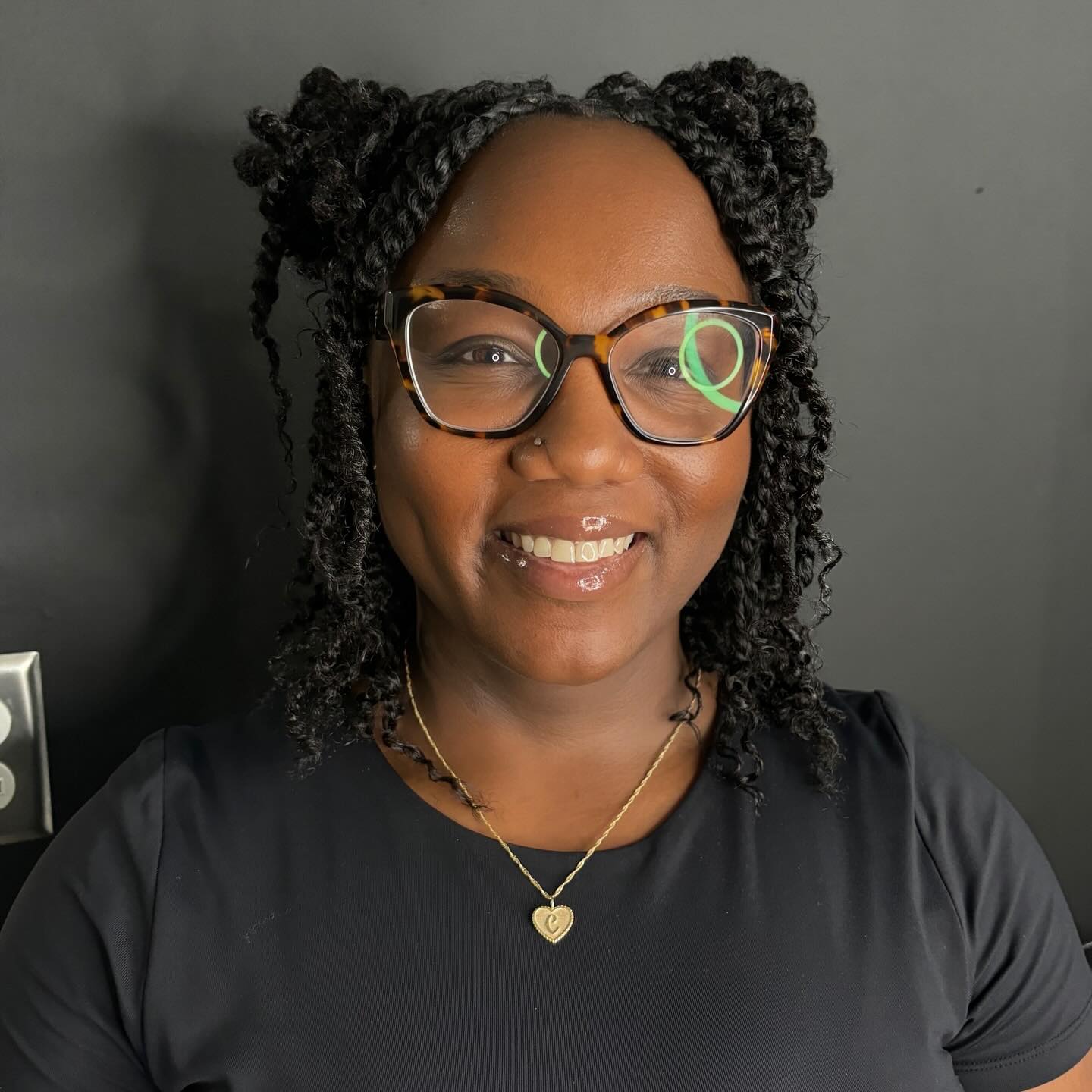 Bantu Knots With Defined Spiral Curls