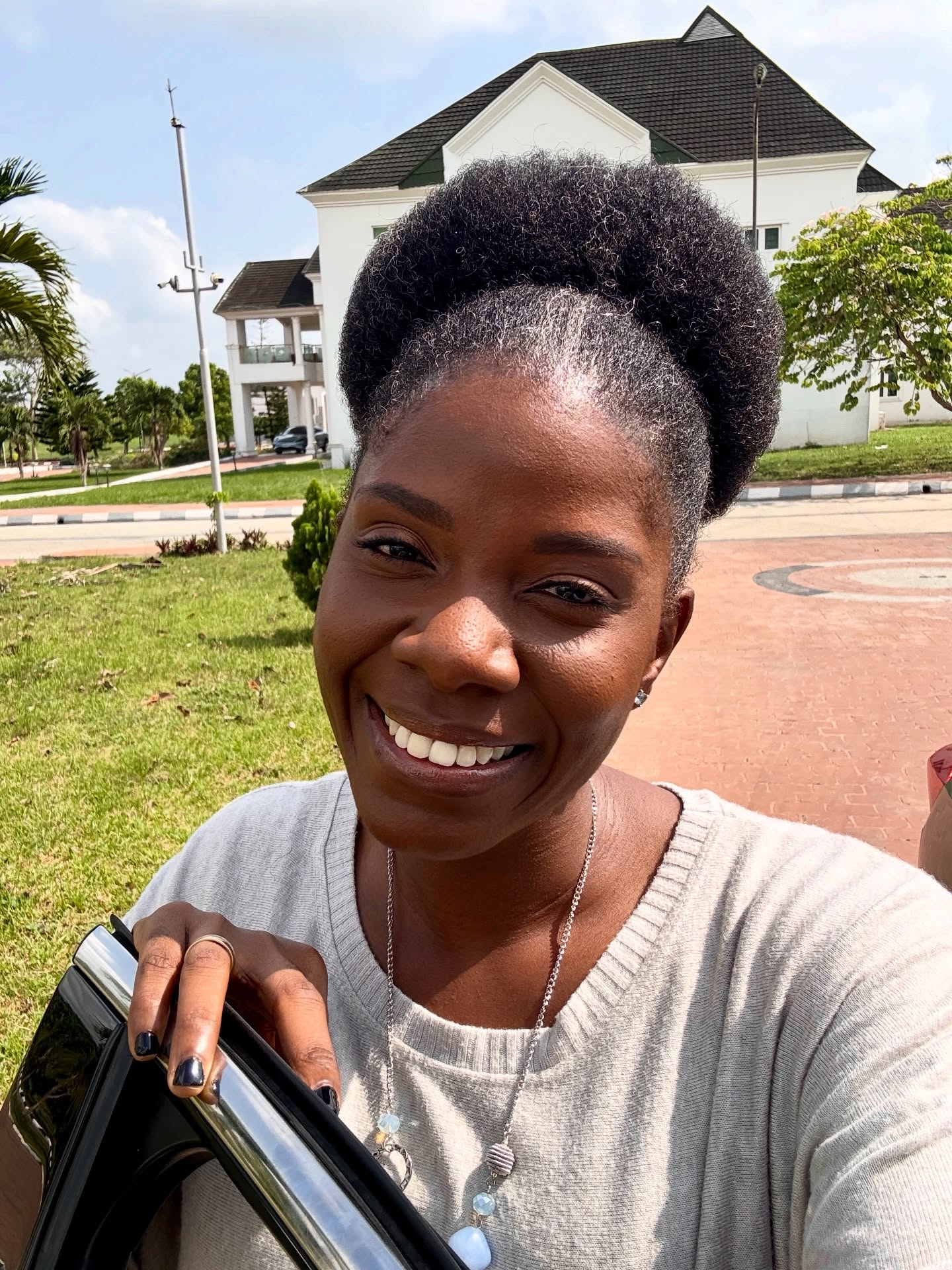 Perfectly Coiffed Type 4C Afro Puff