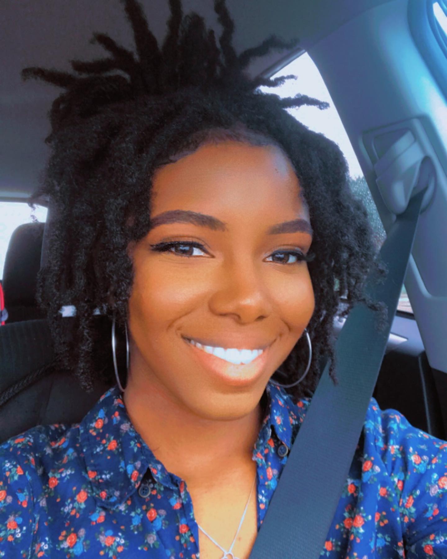 Chic Top Knot With Textured Type 4C Locs