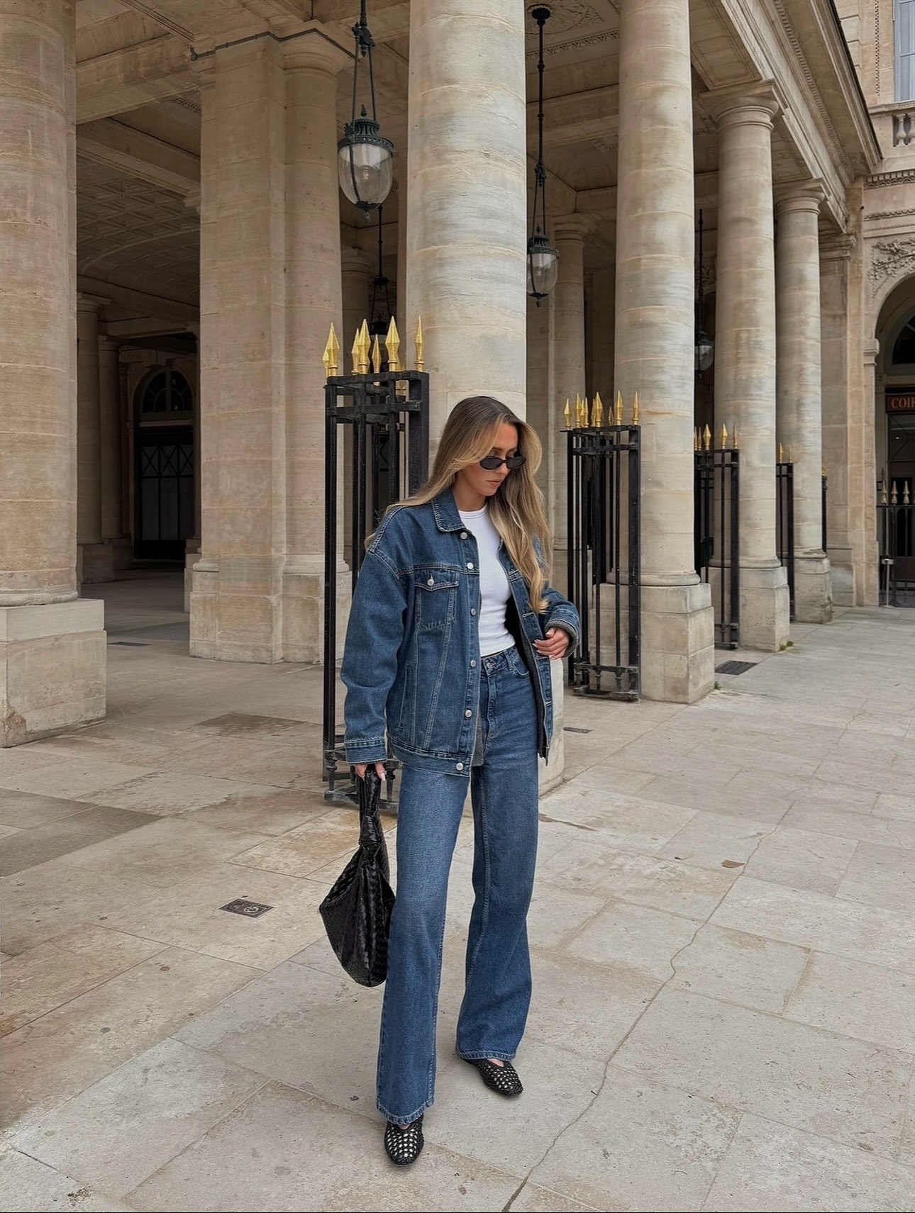 Denim On Denim For A Chic Transitional Look