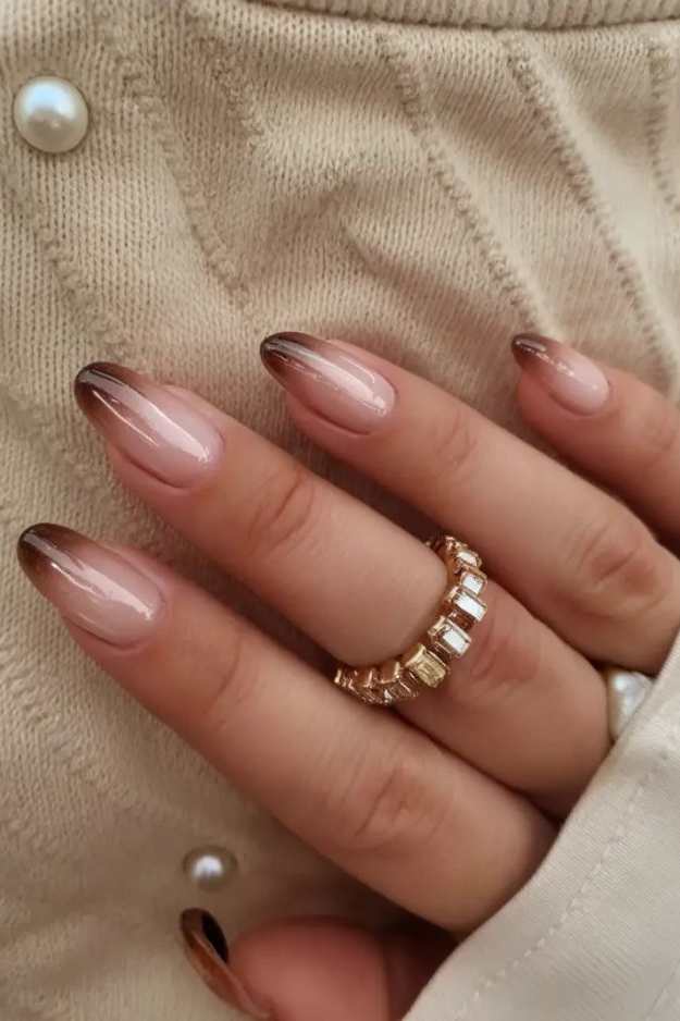 22 Fall French Nails So Pretty, You’ll Skip Solid Colors This Season 22 Fall French Nails So Pretty, You’ll Skip Solid Colors This Season