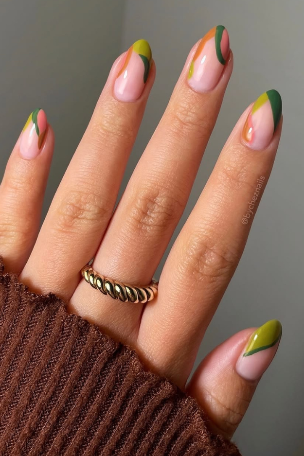 22 Fall French Nails So Pretty, You’ll Skip Solid Colors This Season 22 Fall French Nails So Pretty, You’ll Skip Solid Colors This Season