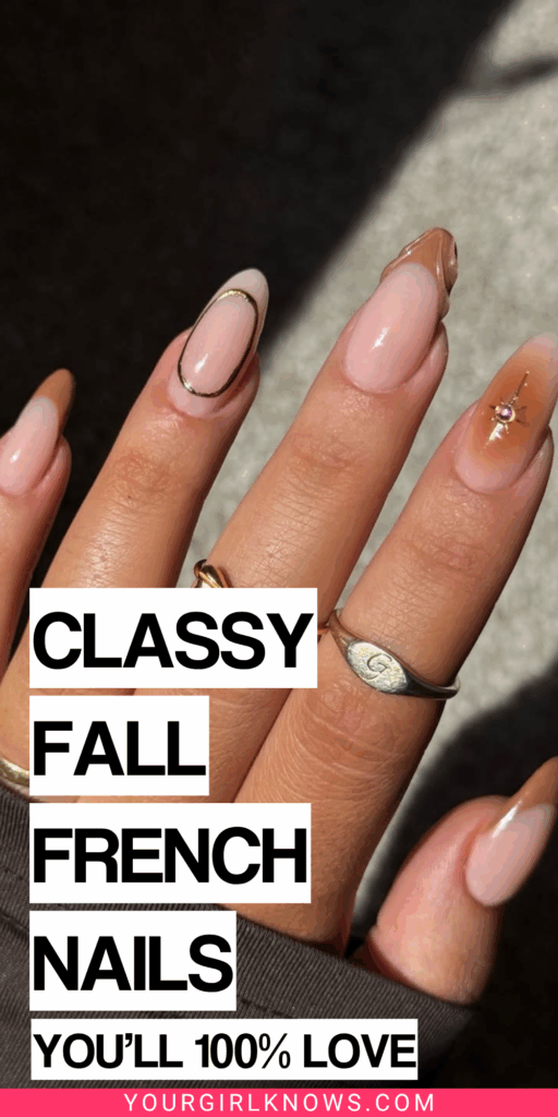 22 Fall French Nails So Pretty, You’ll Skip Solid Colors This Season 22 Fall French Nails So Pretty, You’ll Skip Solid Colors This Season