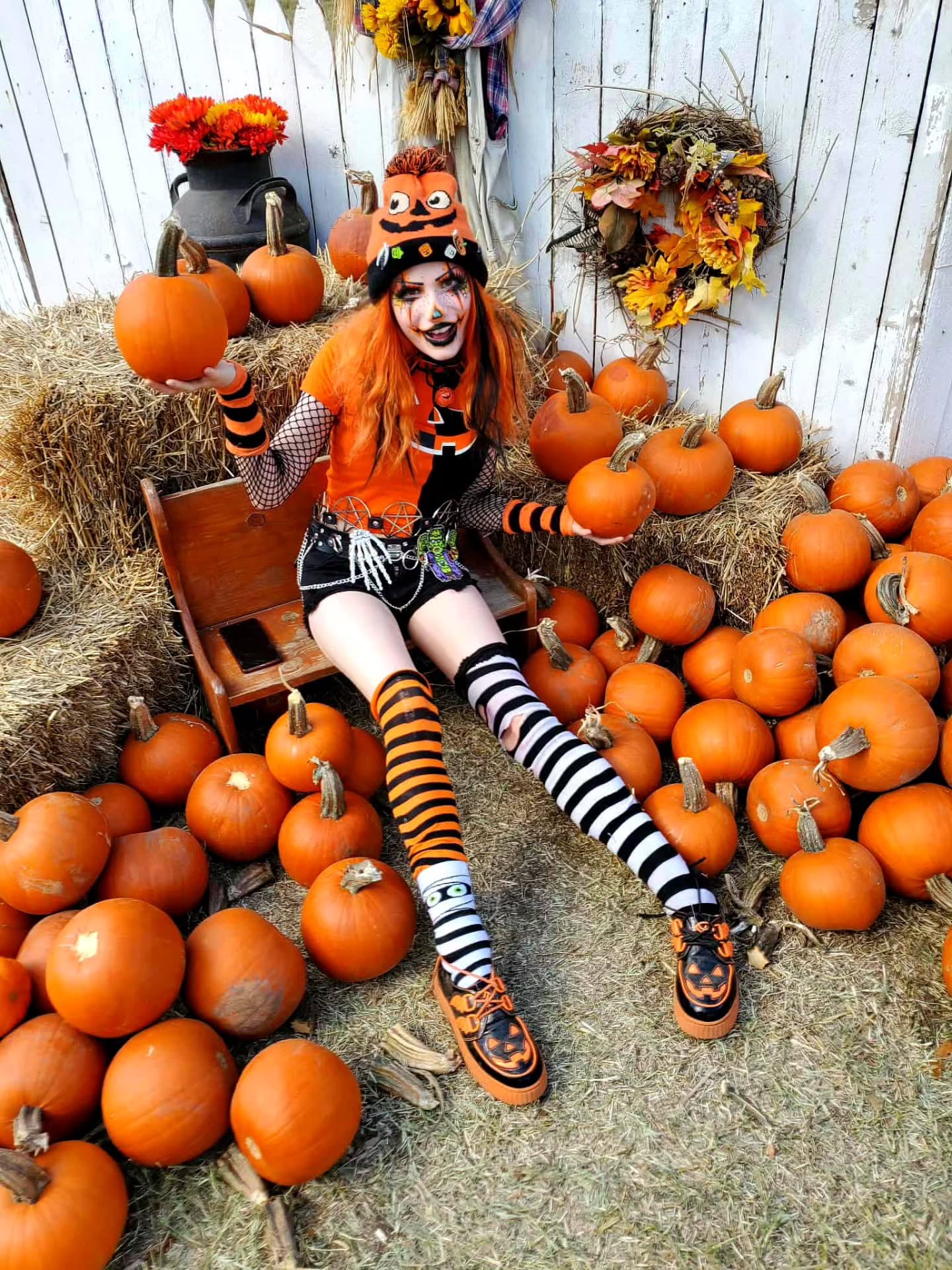 Playful Pumpkin Patch Halloween Costume
