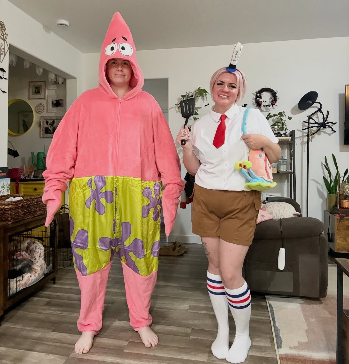 SpongBob & Patrick Halloween Costume Duo