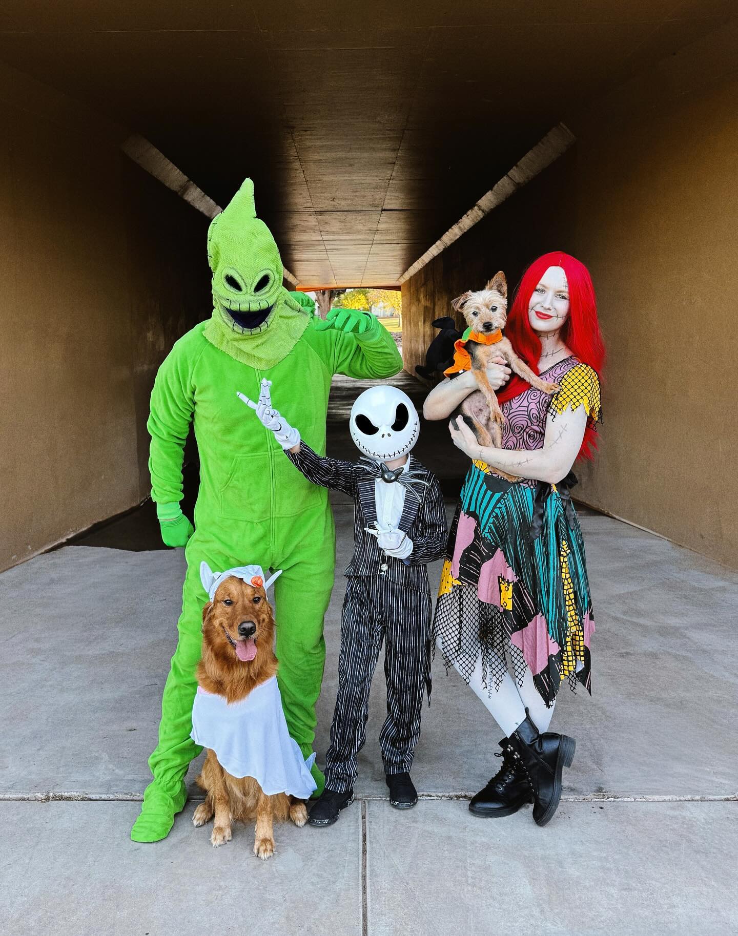 Groovy Oogie Boogie Family Halloween Costume