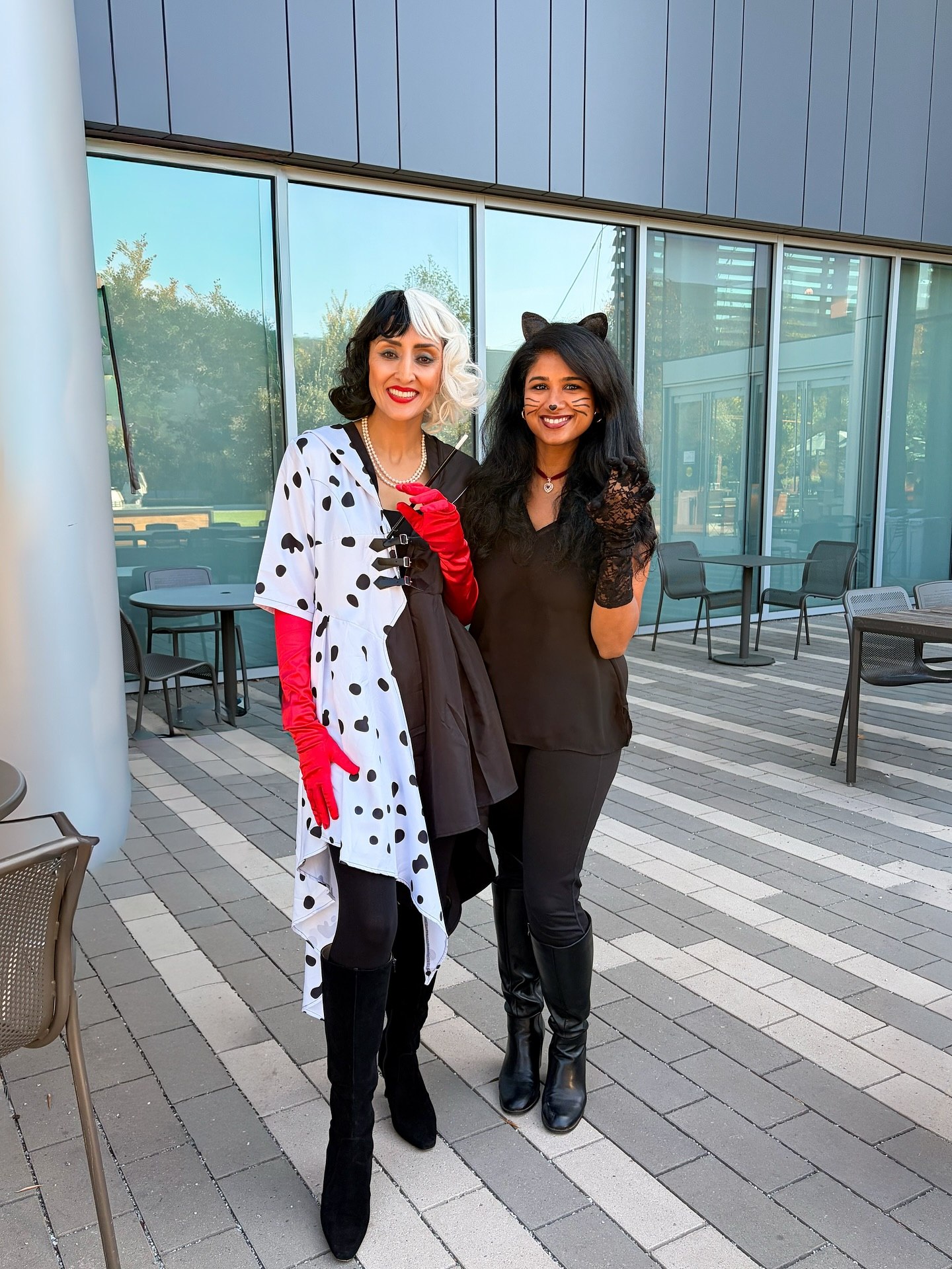 Dalmatian Inspired Halloween Costume Look