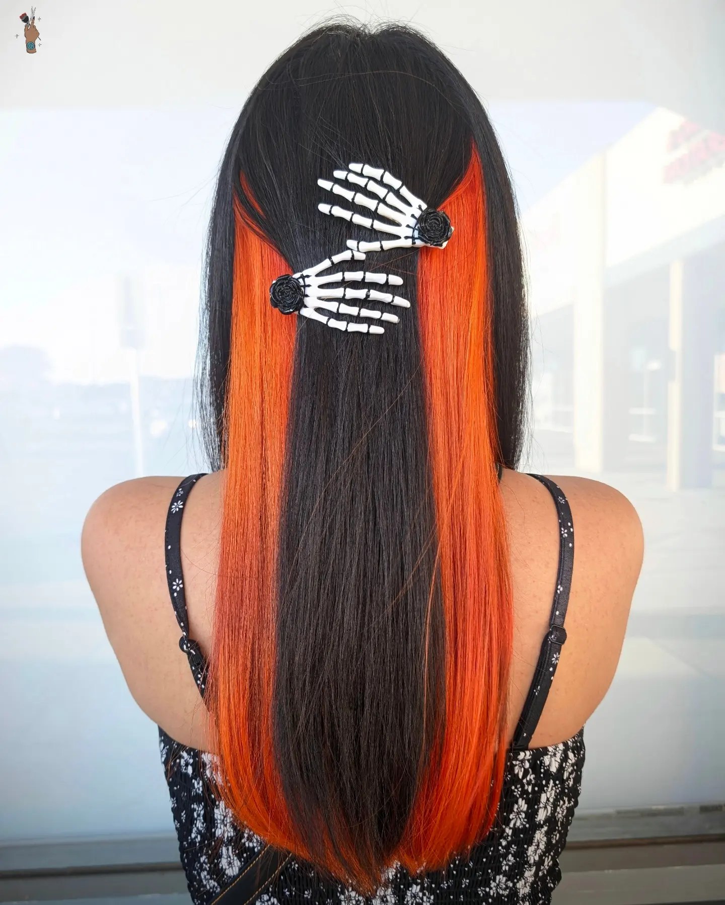Spooky Skeleton Hand Clip In Strips