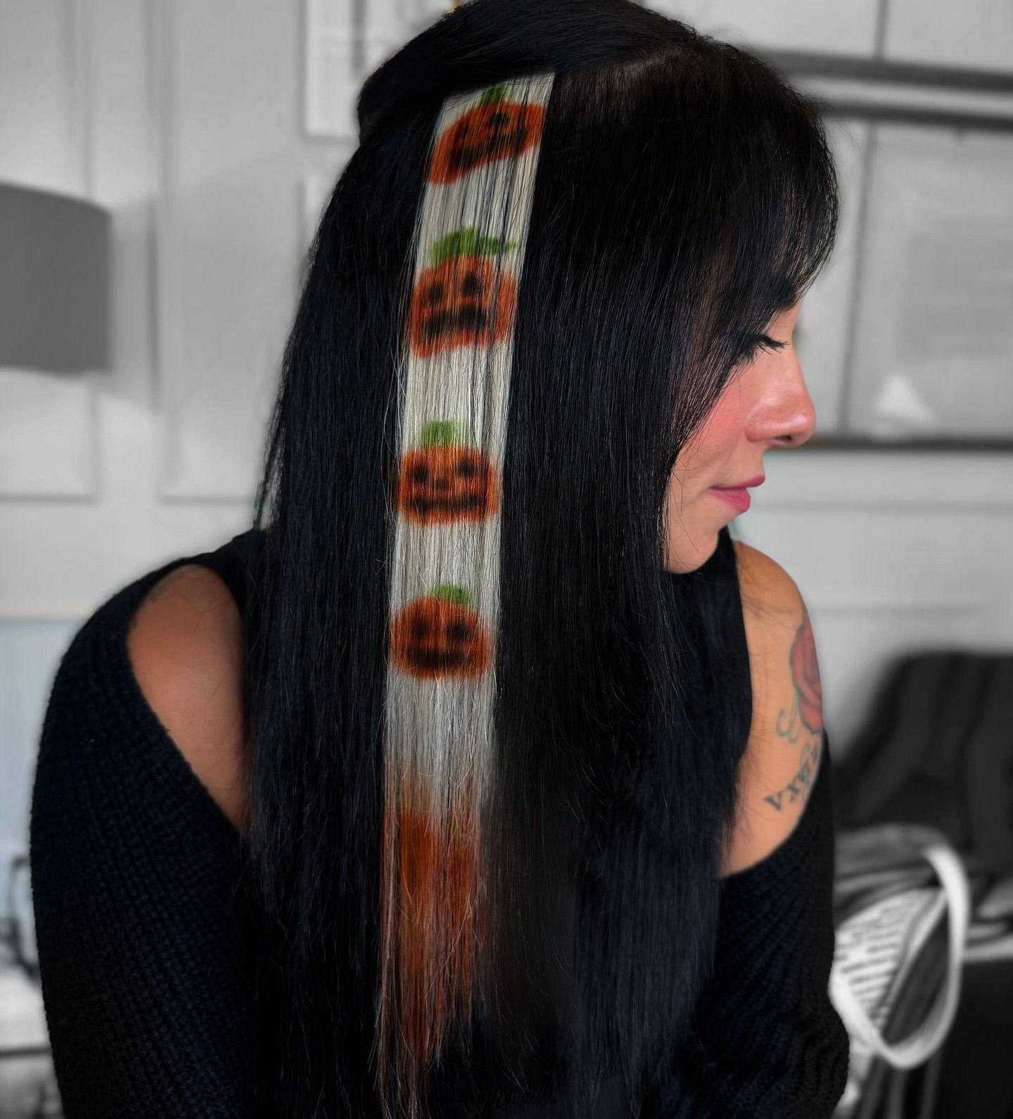 Jack-o'-Lantern Strands For Halloween