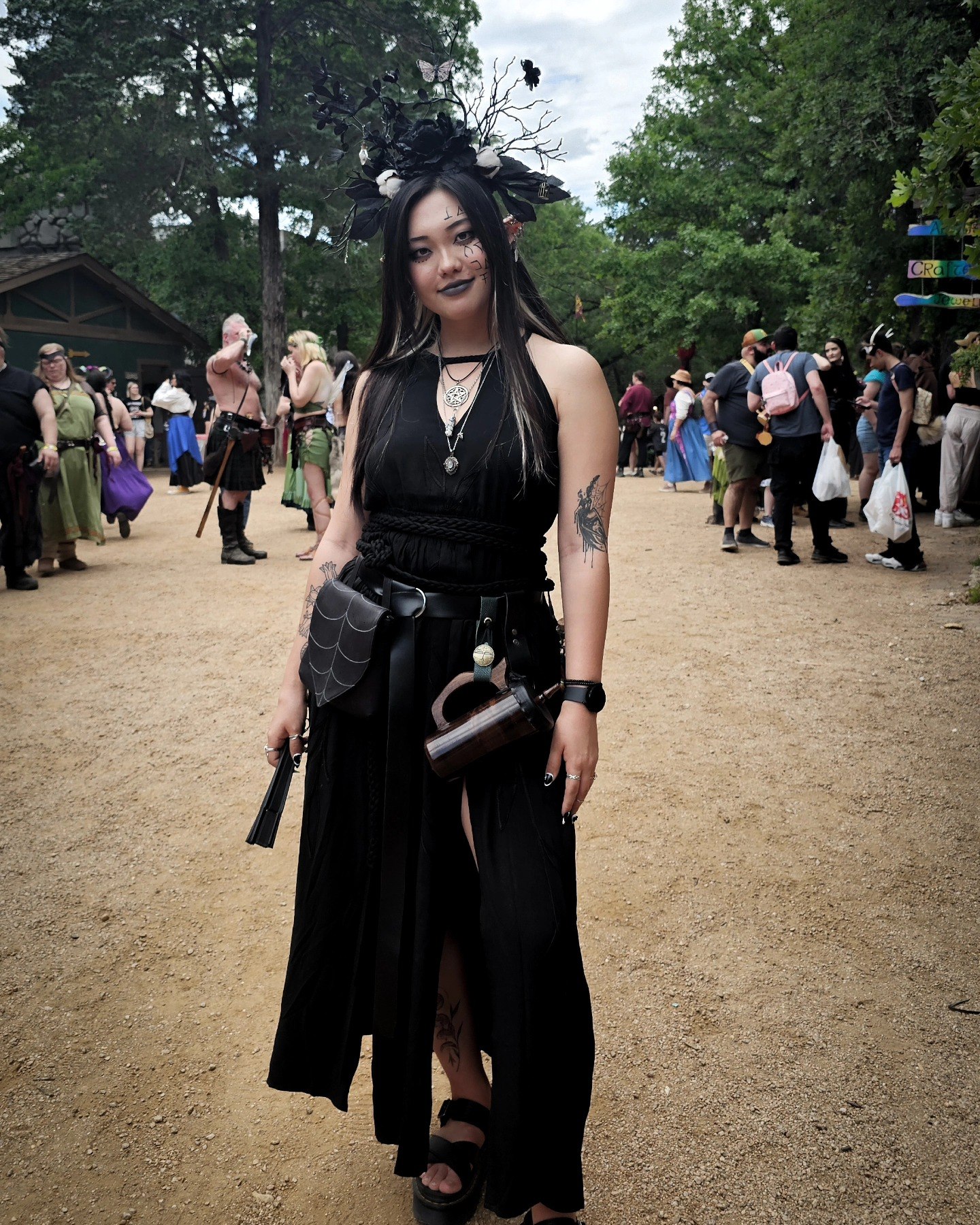 Embrace Your Inner Witch in All Black