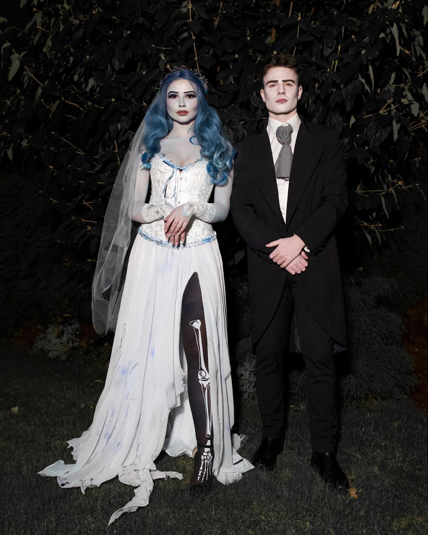 Spooky Bride and Groom Halloween Costume