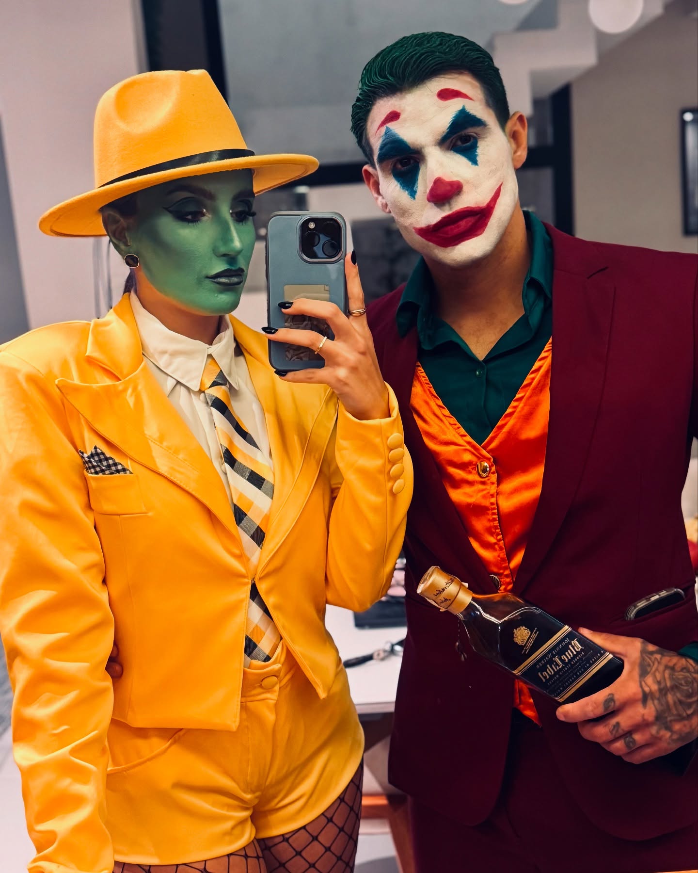 Iconic Duo Halloween Costumes: The Mask and The Joker