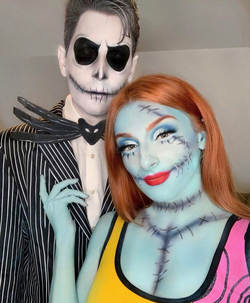 Jack and Sally Couples Halloween Costume