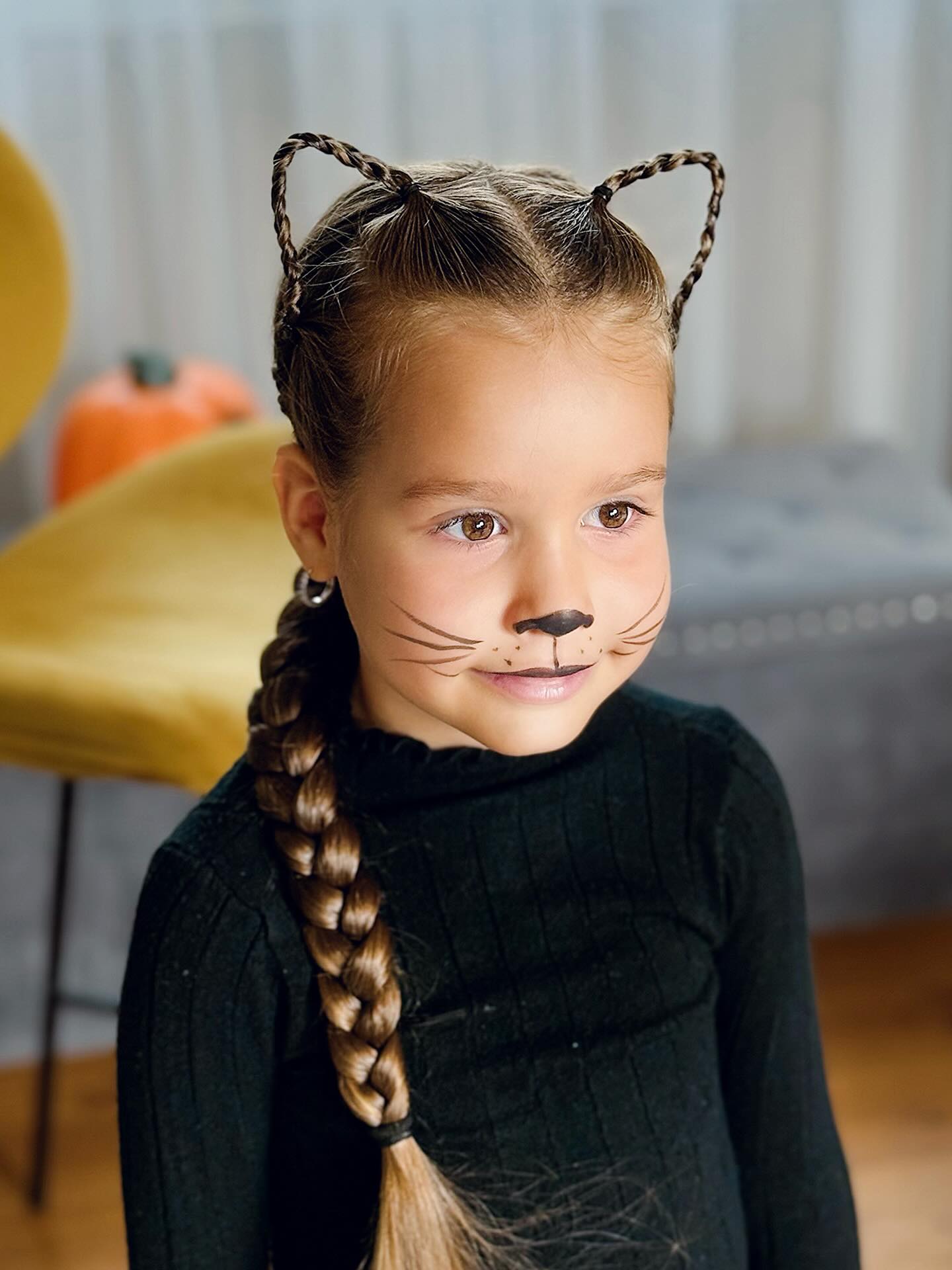 Kid's Creative Braided Cat Ears Hair