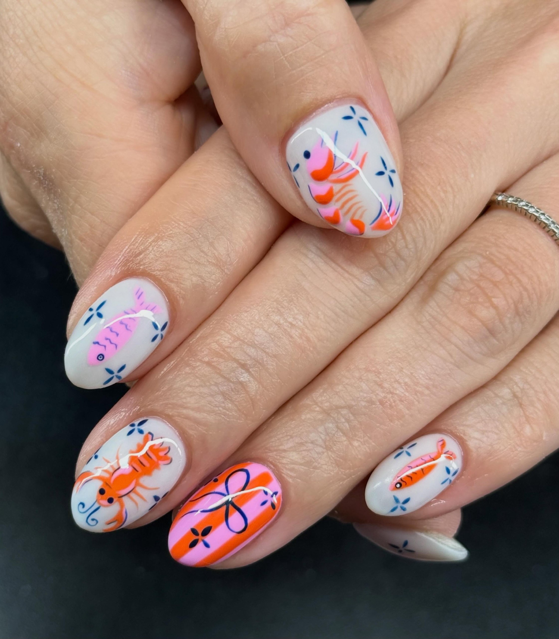 Coastal Lobster and Fish French Tips