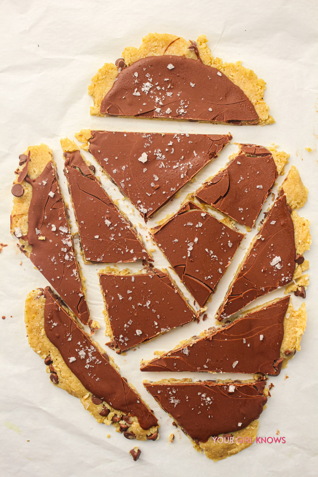 Healthy Cookie Dough Bark That Tastes Like a Cheat Dessert (Without the Guilt)