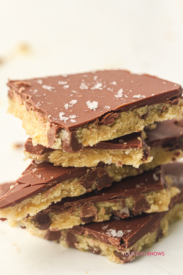 Healthy Cookie Dough Bark That Tastes Like a Cheat Dessert (Without the Guilt)