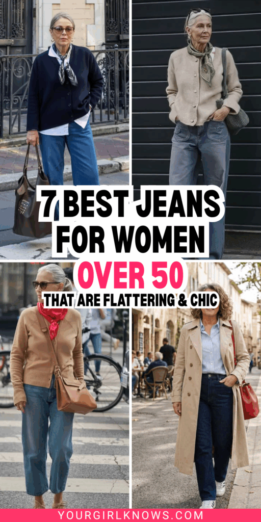 7 Best Jeans for Women Over 50 (That Are Comfy and Chic)