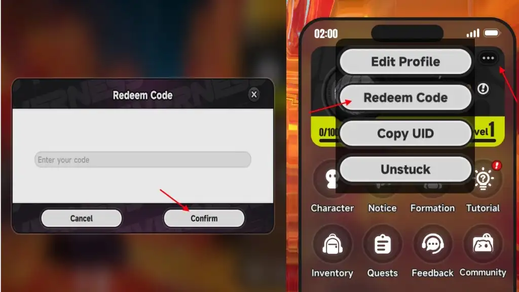 redeem NTE codes