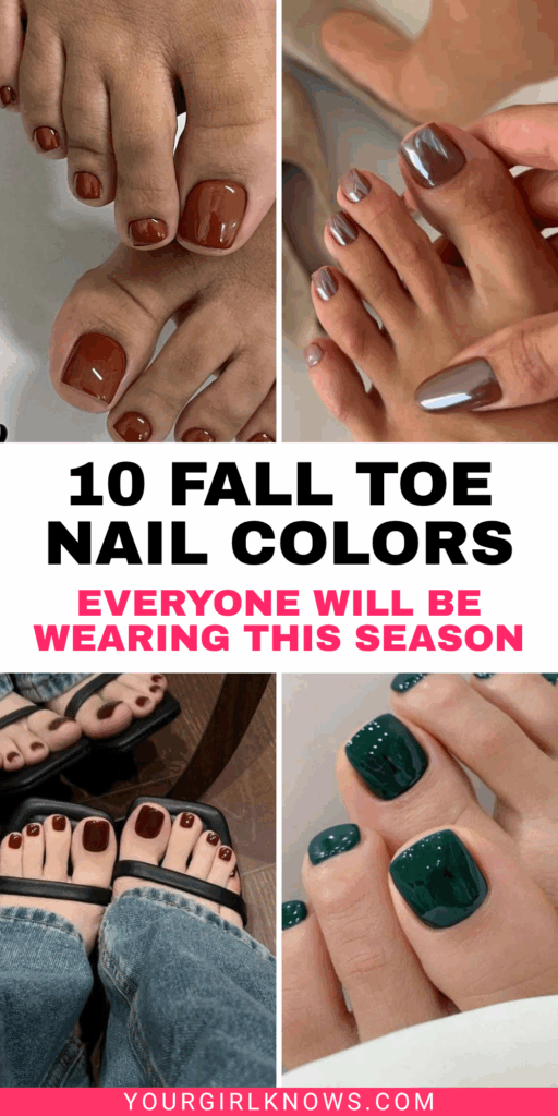 10 Fall Toe Nail Colors That Look Expensive the Second You Put Them On 10 Fall Toe Nail Colors That Look Expensive the Second You Put Them On