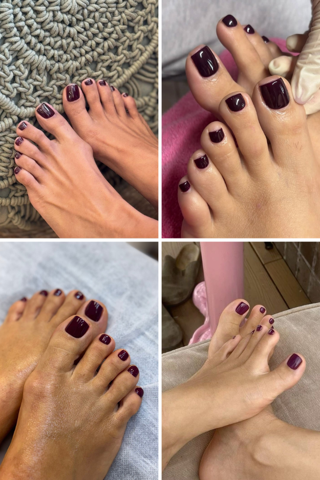 10 Fall Toe Nail Colors That Look Expensive the Second You Put Them On 10 Fall Toe Nail Colors That Look Expensive the Second You Put Them On