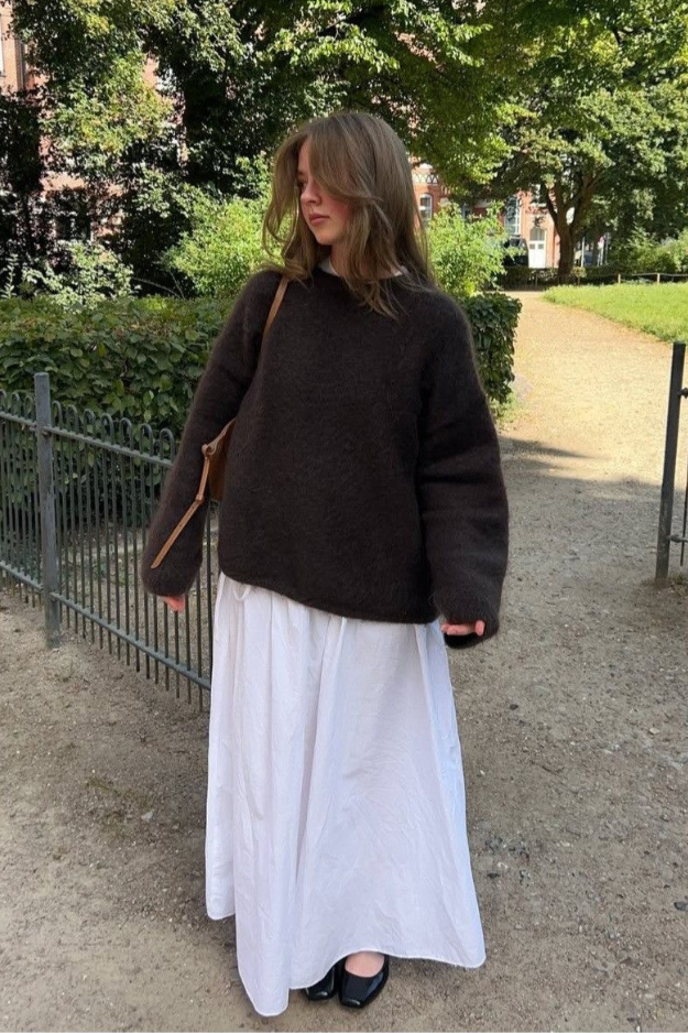 How to Style an Oversized Sweater Without Looking Swallowed by It