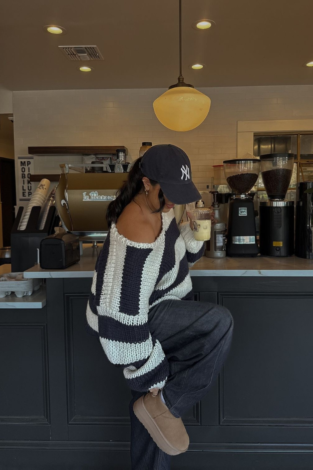 How to Style an Oversized Sweater Without Looking Swallowed by It