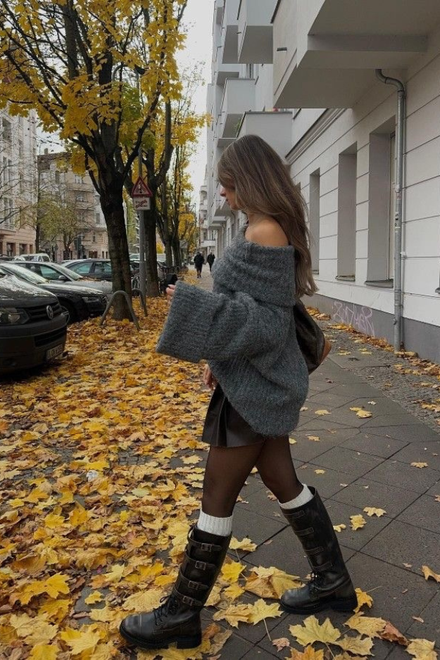 How to Style an Oversized Sweater Without Looking Swallowed by It