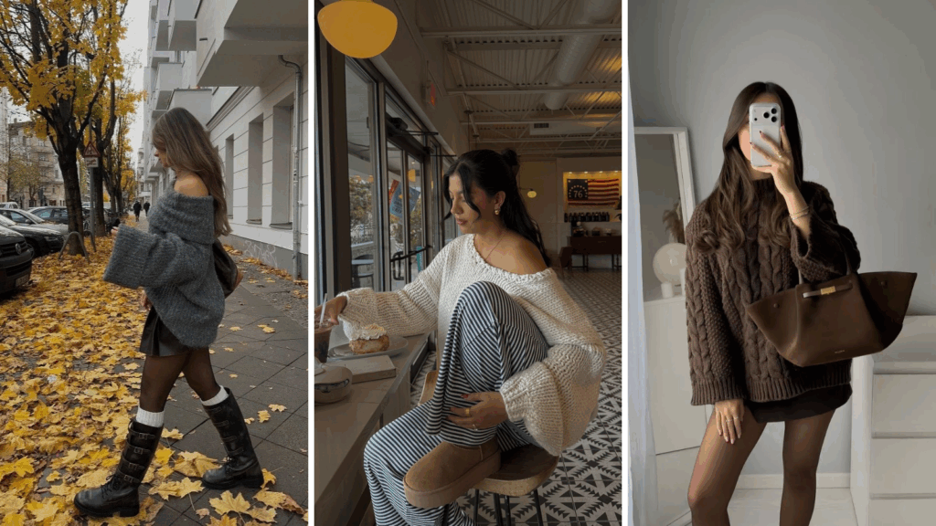 How to Style an Oversized Sweater Without Looking Swallowed by It