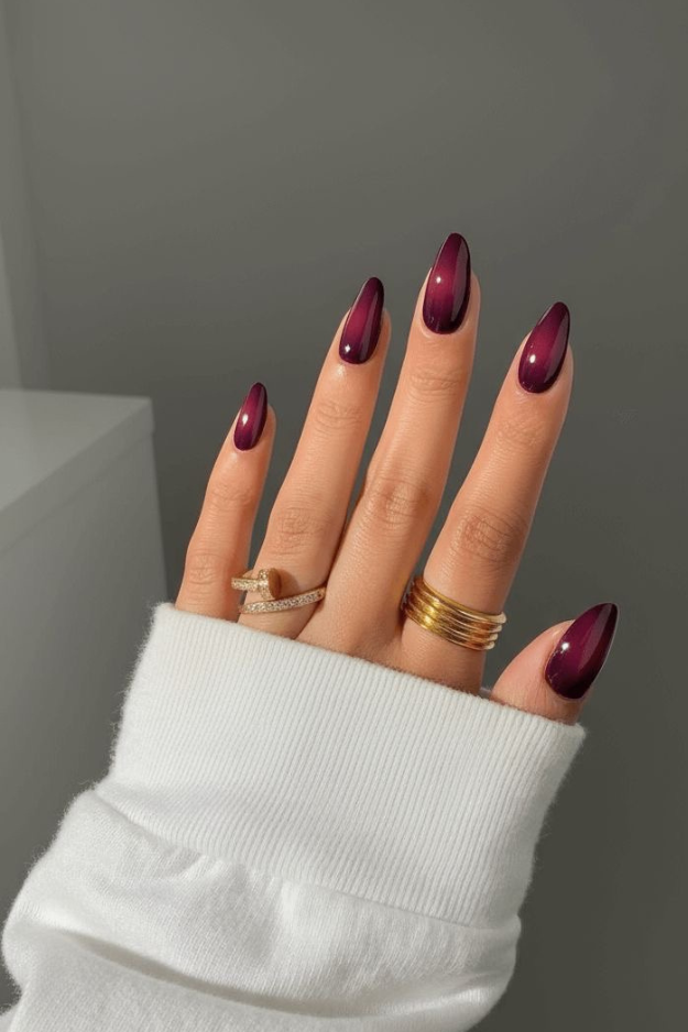 These Maroon Nails Are About to Become Your New Signature Manicure