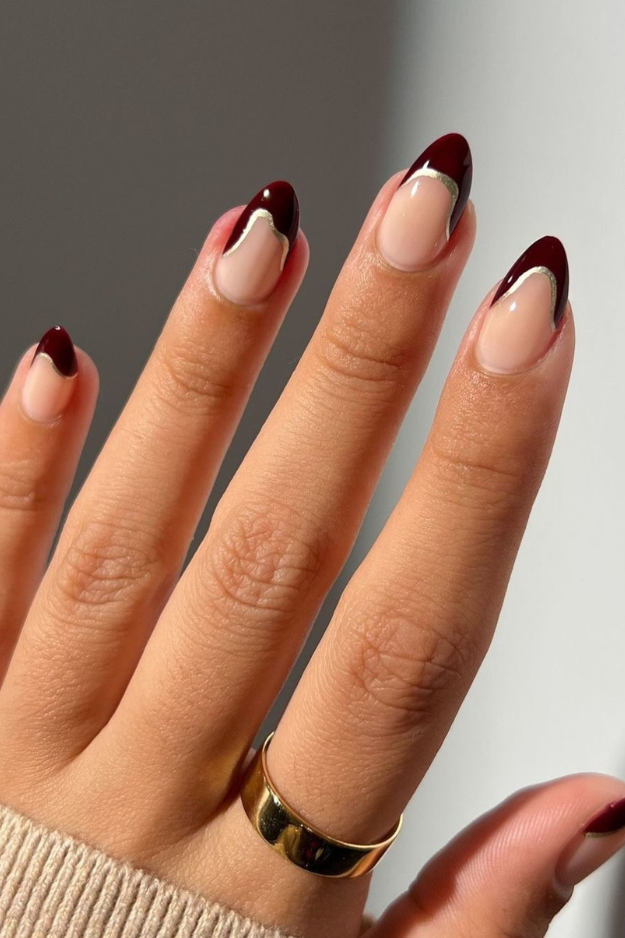 These Maroon Nails Are About to Become Your New Signature Manicure