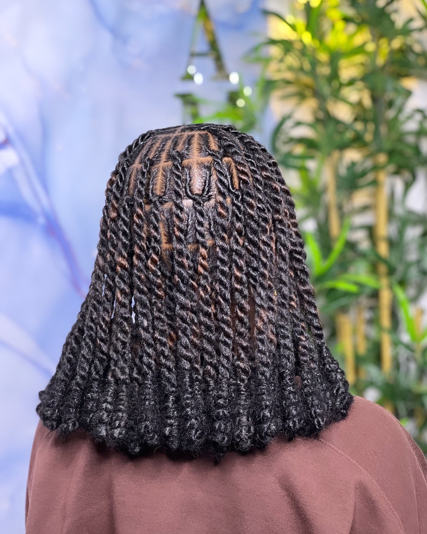 Medium Length Twists With Defined Parts