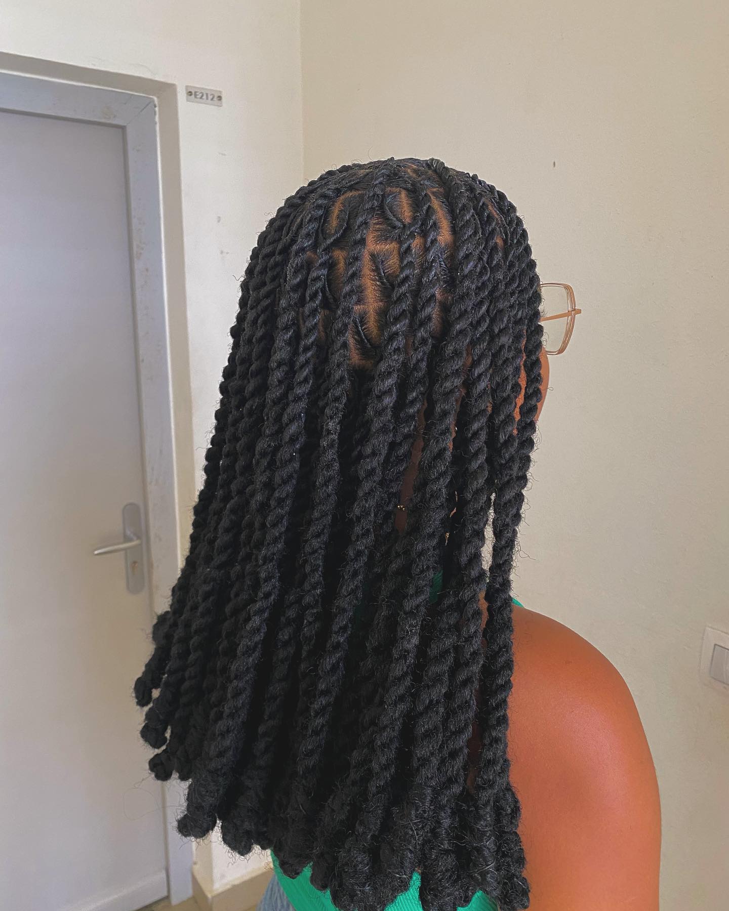 Chunky Two-Strand Twists With Defined Parts